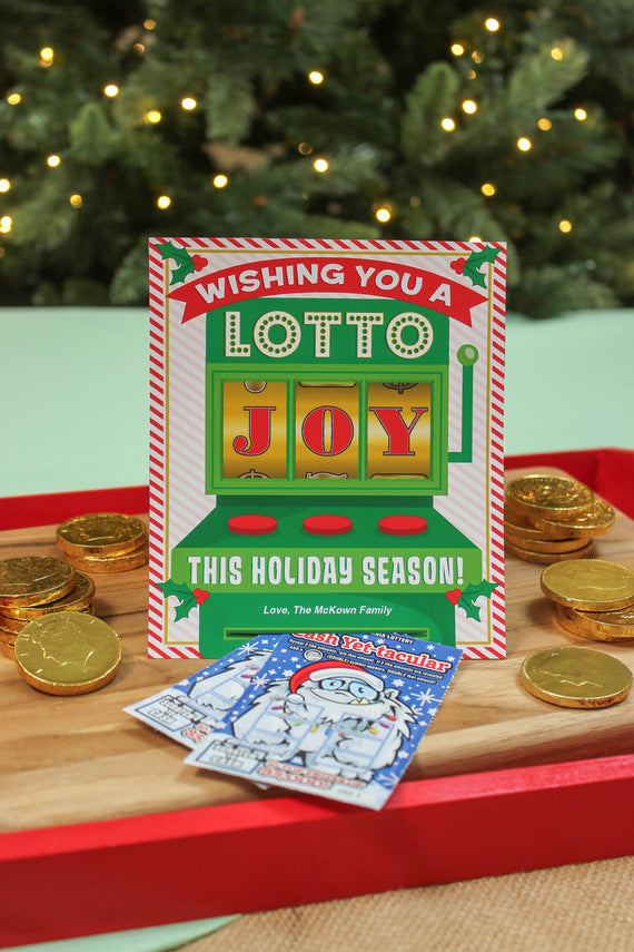 Lottery Ticket Christmas Joy Slot Machine