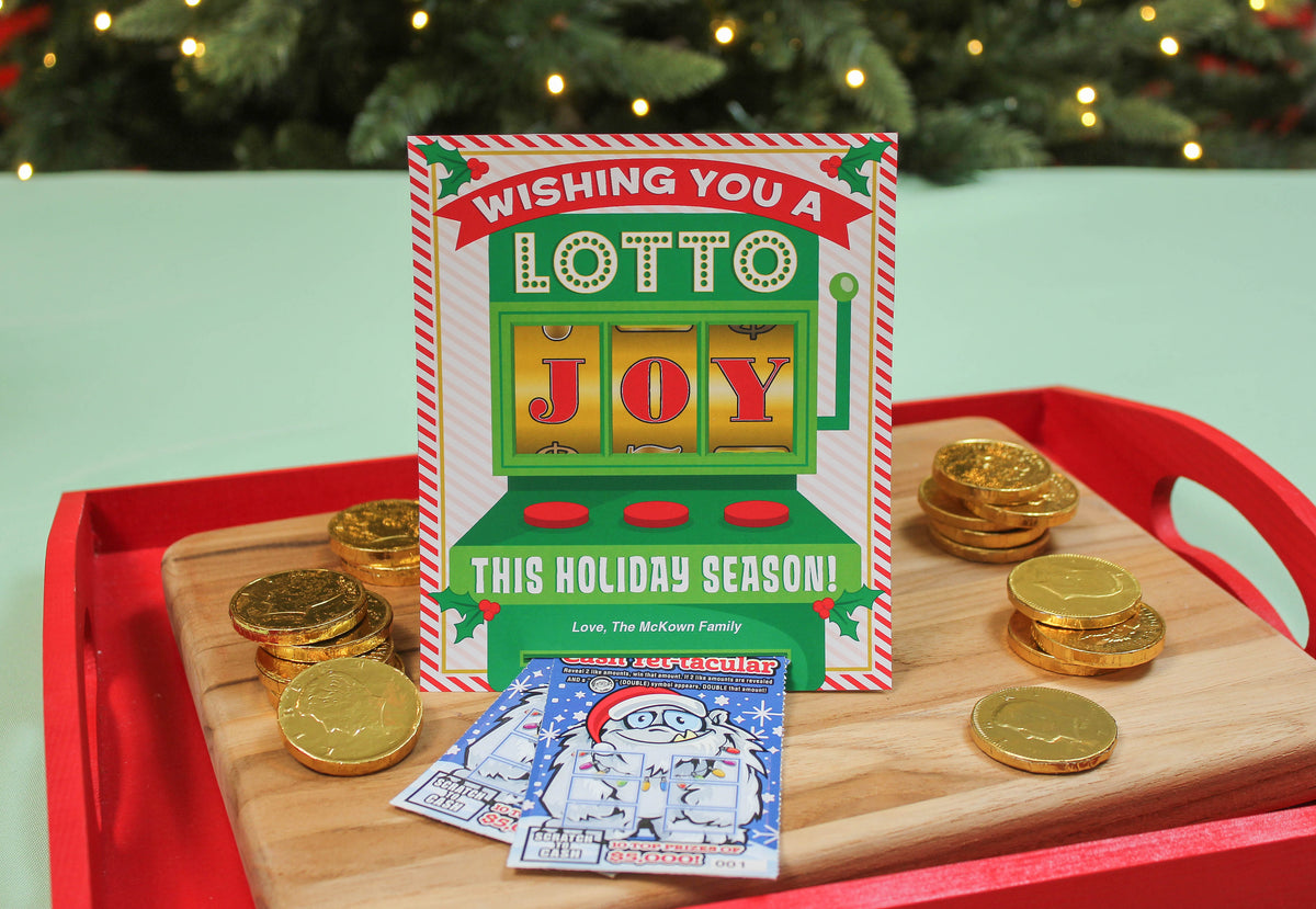 Lottery Ticket Christmas Joy Slot Machine