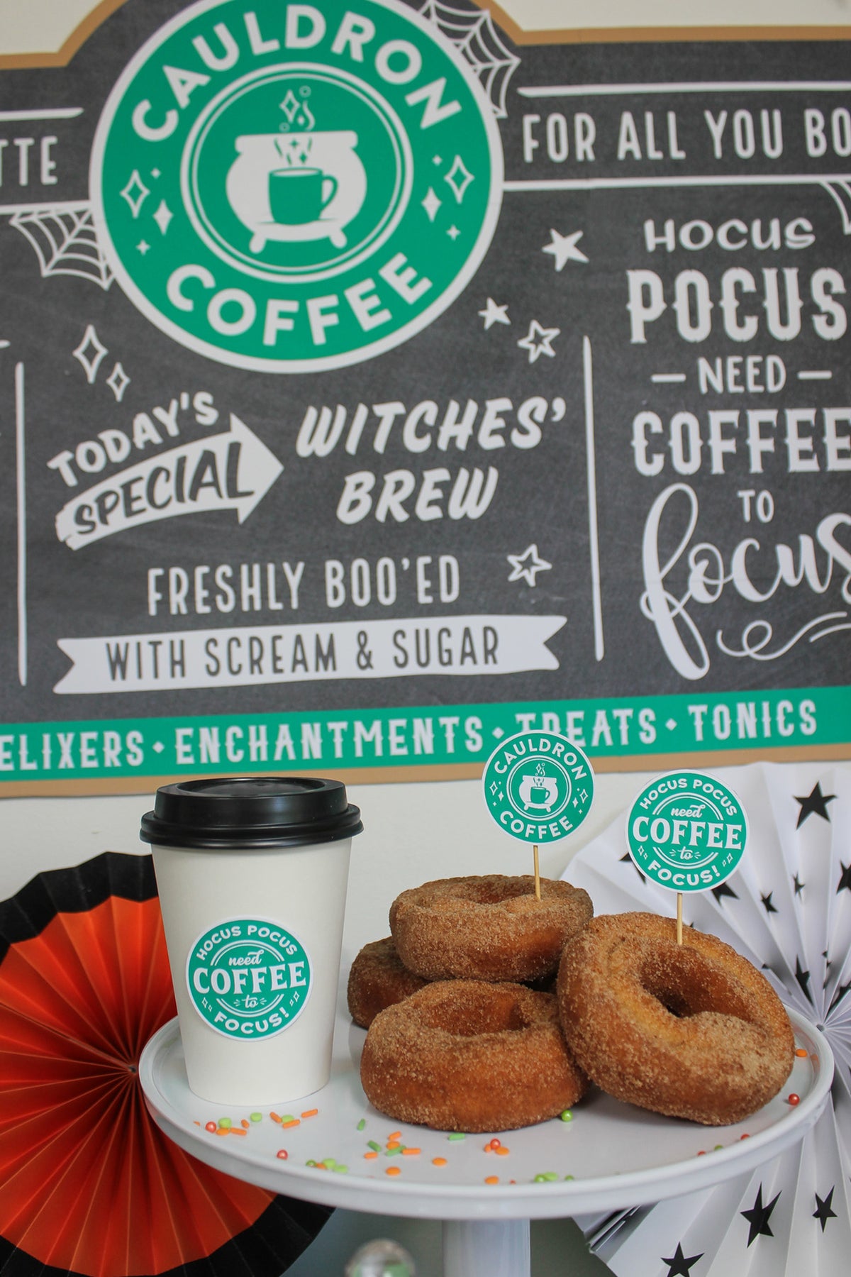 Halloween Coffee Shop