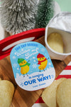 Holiday Pringles Chip Labels