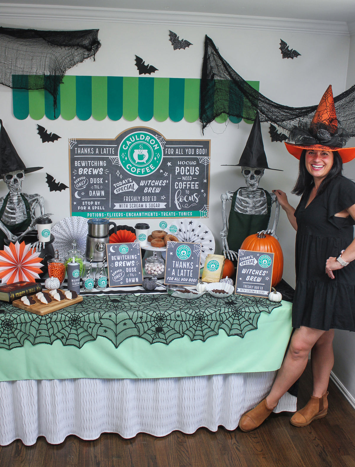 Halloween Coffee Shop
