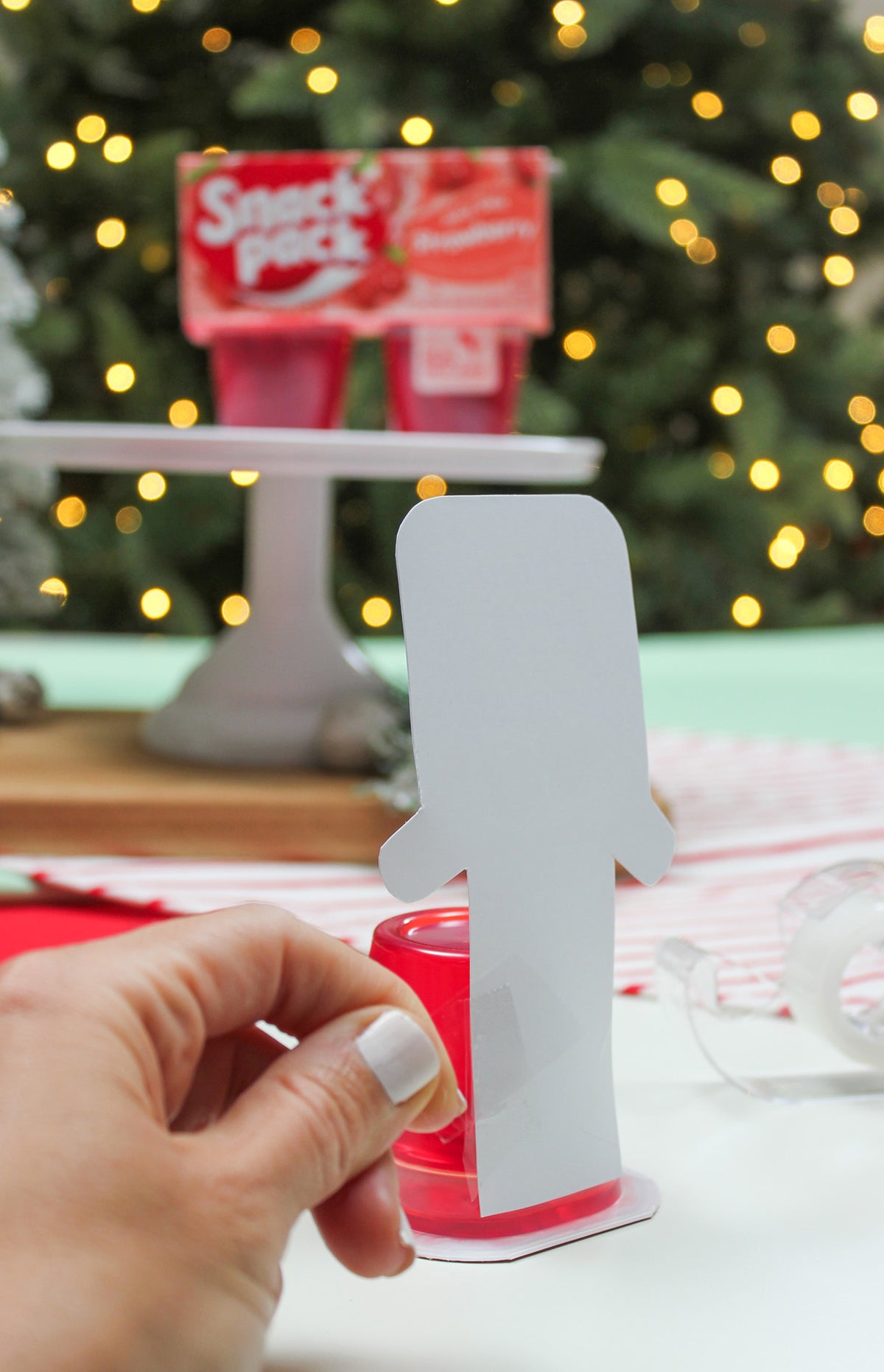 Santa Jello Christmas Treat