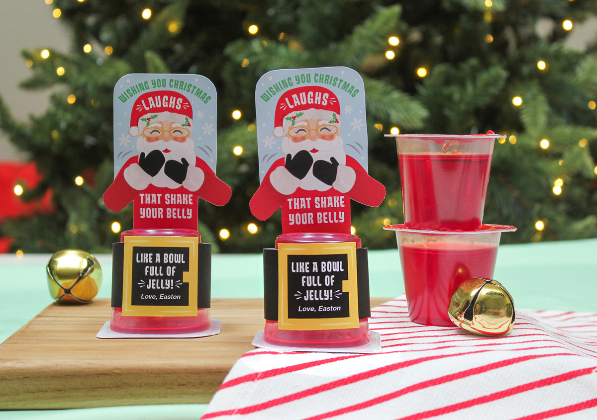 Santa Jello Christmas Treat