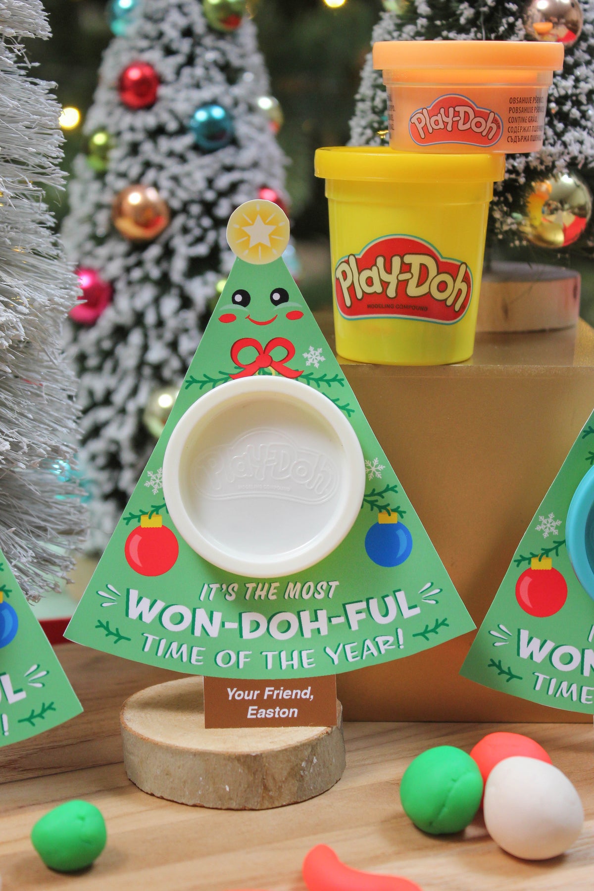 PlayDoh Christmas Tree Gift