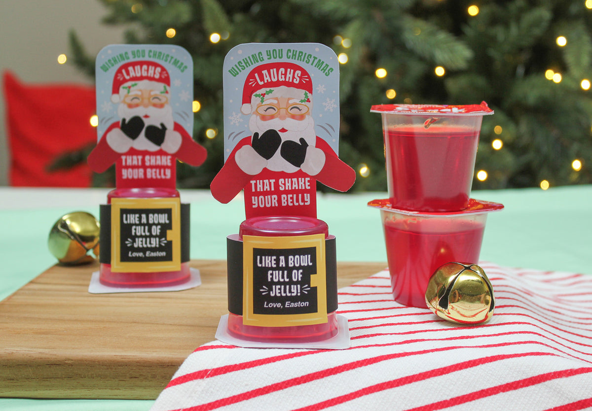 Santa Jello Christmas Treat