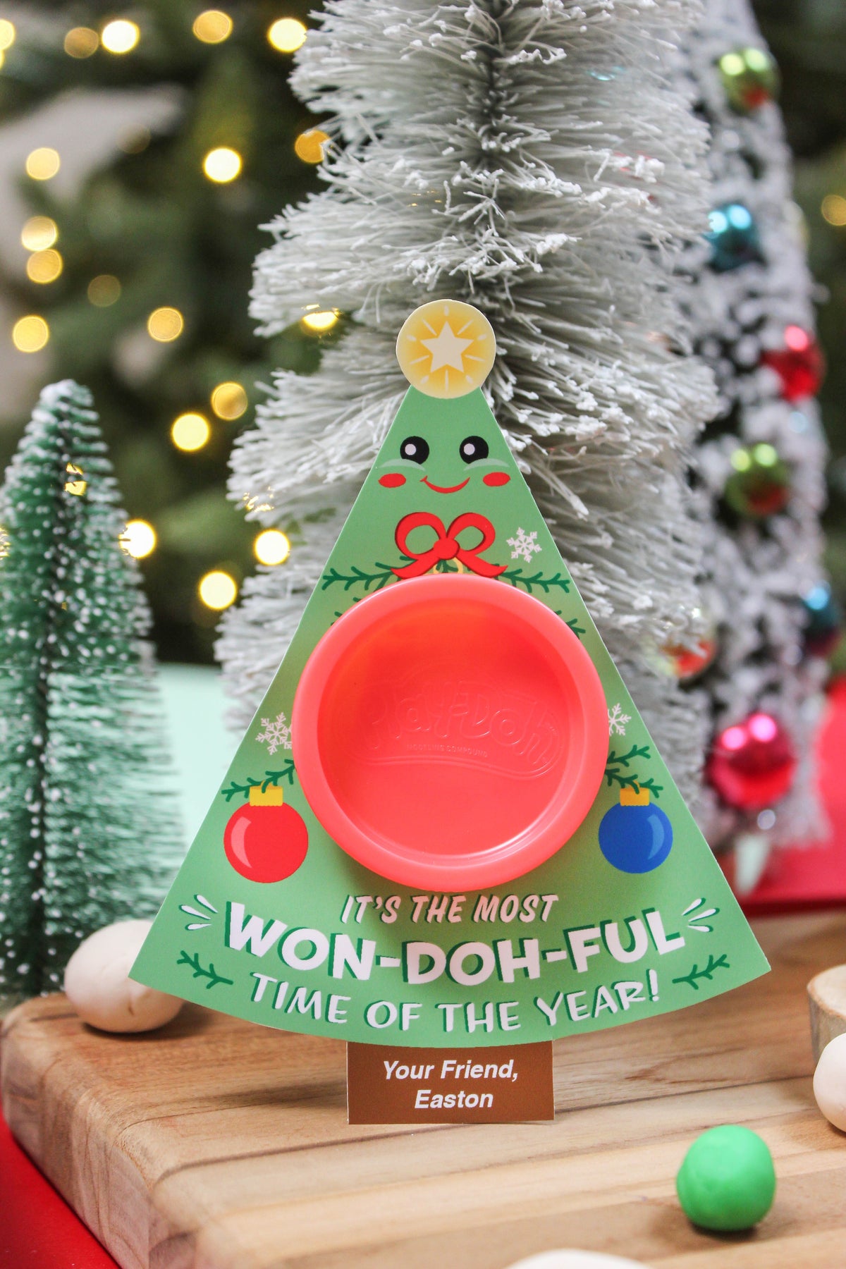 PlayDoh Christmas Tree Gift