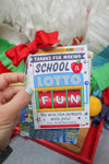 Lottery Ticket Teacher Gift