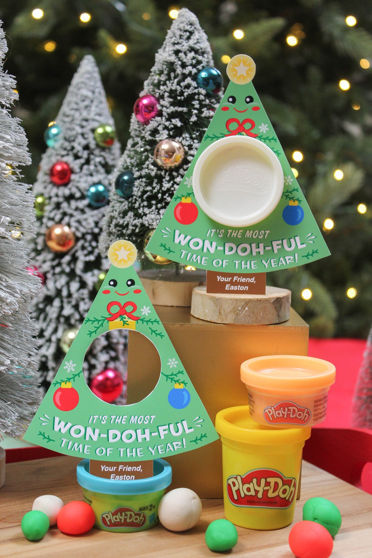 PlayDoh Christmas Tree Gift