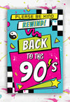 90s Theme Teacher Appreciation Week Decor Pack