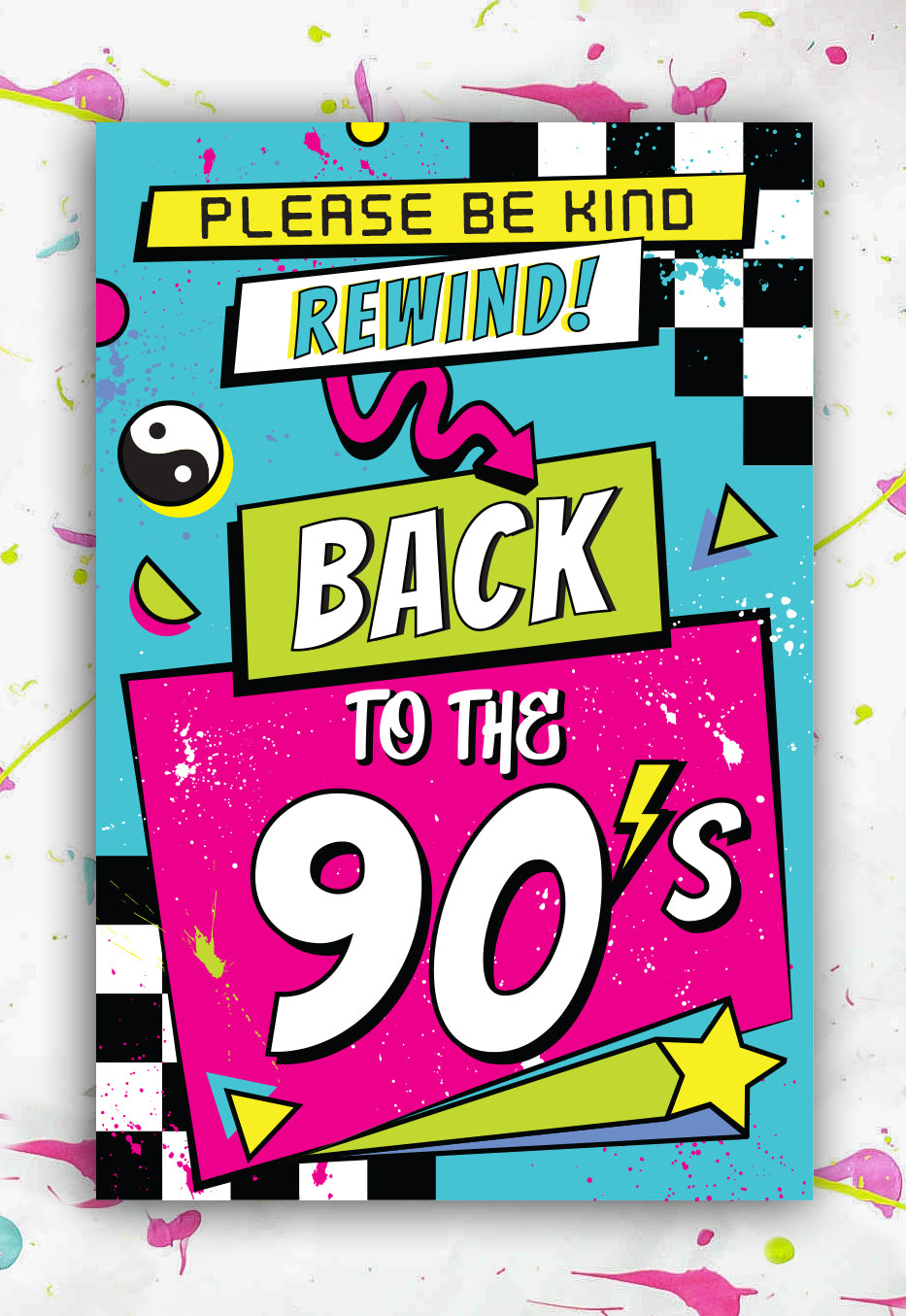 90s Theme Teacher Appreciation Week Decor Pack