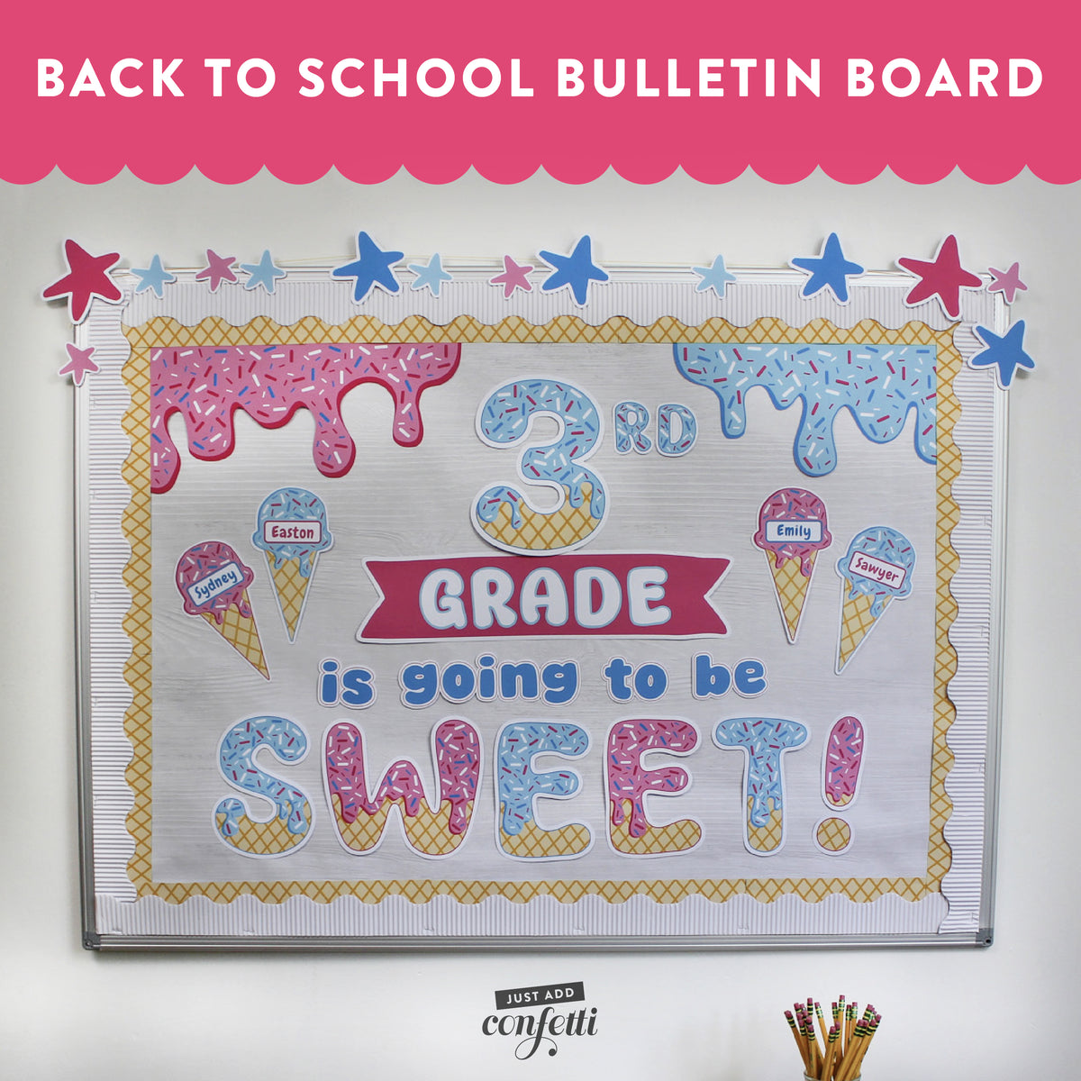 Ice Cream Bulletin Board