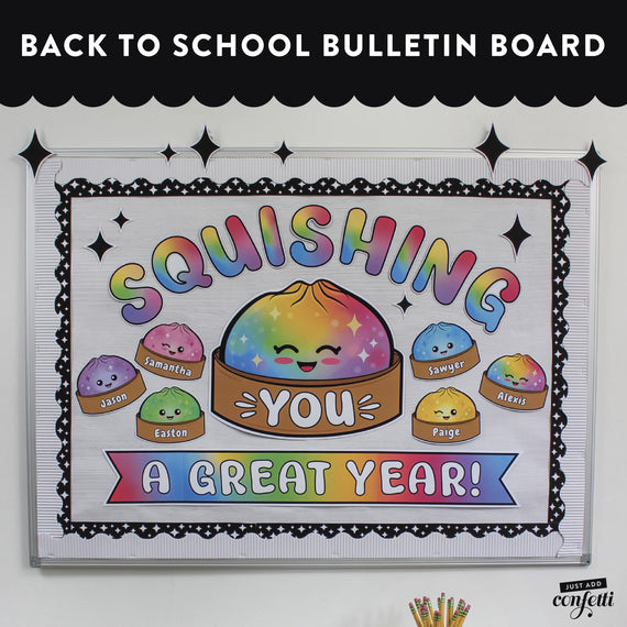 Glitter Dumpling Squishy Bulletin Board