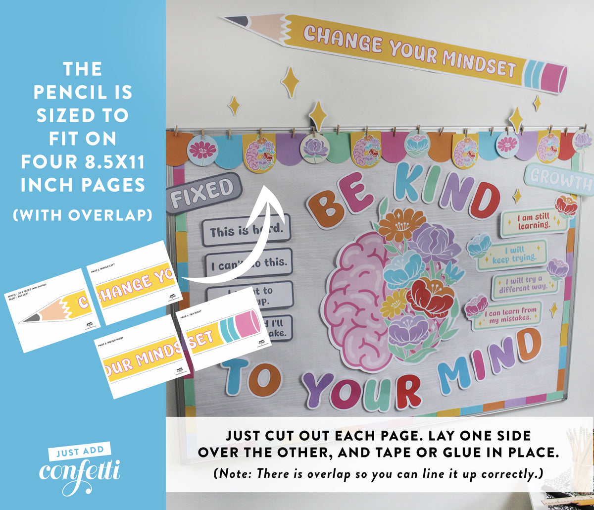 Growth Mindset Bulletin Board