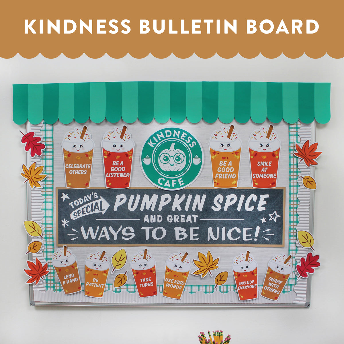 Kindness Fall Classroom Bulletin Board