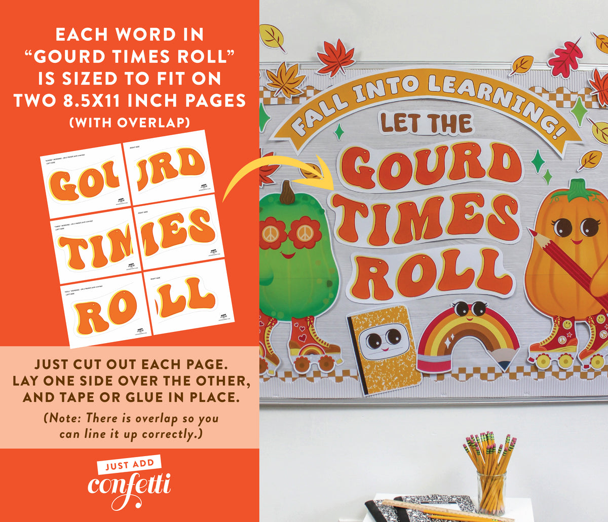 "Gourd Times Roll" Bulletin Board