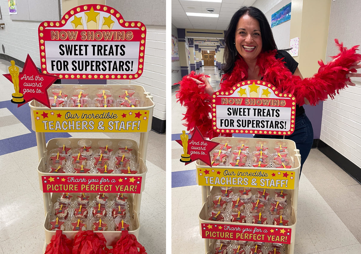 Hollywood Red Carpet Teacher Appreciation Week Decor Pack