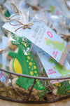 Dinosaur Party Thank You Tags and “Dig In” Silverware Tags